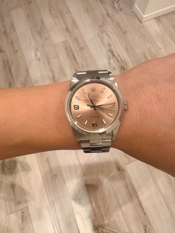 ROLEX エアキング レディース腕時計（高級時計）の商品画像 - 査定依頼日：2026年9月8日 - 最高査定価格：700,000円