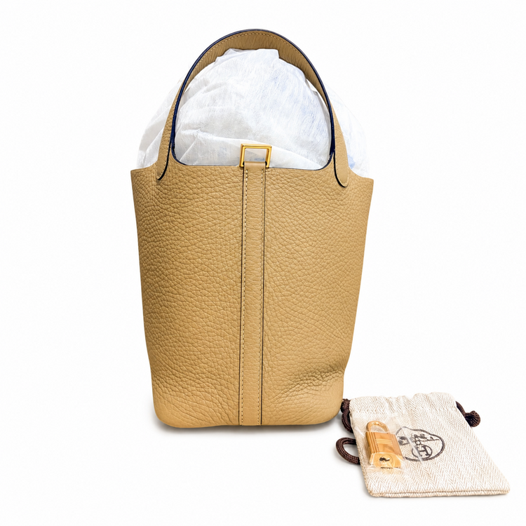 HERMES ピコタンロックPM トレンチ ゴールド金具 K刻印 新品未使用（ブランドバッグ）の商品画像 - 査定依頼日：2026年6月19日 - 最高査定価格：500,000円