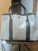 HERMES エルメス/ガーデンパーティーPM/トワルアッシュ（ブランドバッグ）の商品画像 - 査定依頼日：2026年9月28日 - 最高査定価格：70,000円