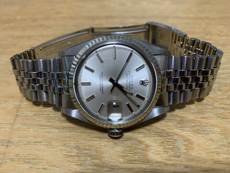 ロレックス デイトジャスト 160（高級時計）の商品画像 - 査定依頼日：2025年3月10日 - 最高査定価格：620,000円