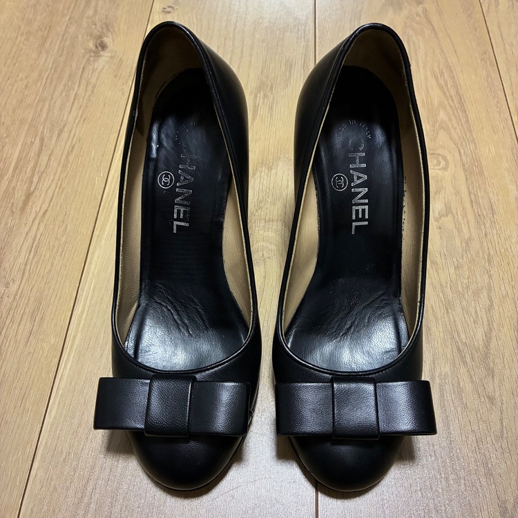 リボンパンプス（古着・ファッション）の商品画像 - 査定依頼日：2025年12月9日 - 最高査定価格：5,000円