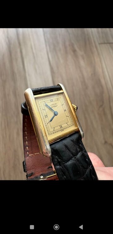 カルティエ タンク カルティエ　（高級時計）の商品画像 - 査定依頼日：2025年12月18日 - 最高査定価格：250,000円