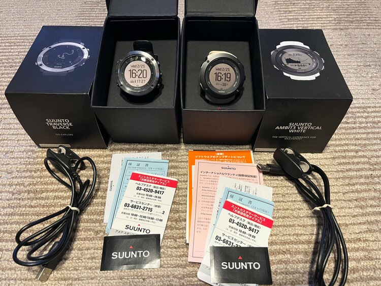 SUUNTO TRAVERSE /SUUNTO AMBIT3 VERTICAL（アウトドア用品）の商品画像 - 査定依頼日：2026年2月25日 - 最高査定価格：3,000円