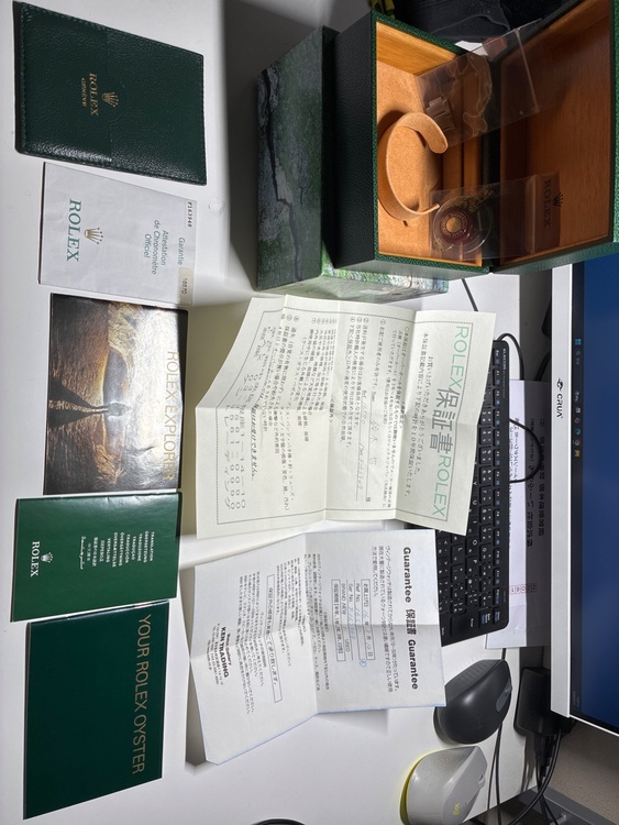 ロレックス エクスプローラー M1657（高級時計）の商品画像 - 査定依頼日：2026年3月11日 - 最高査定価格：1,250,000円