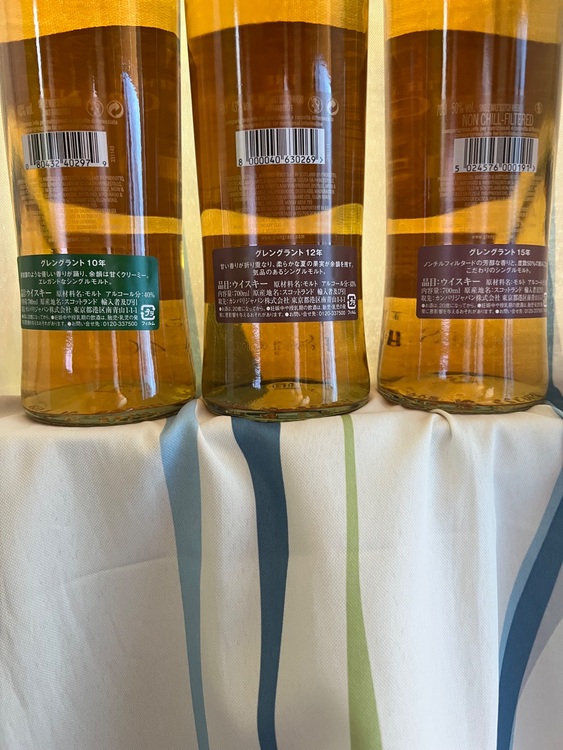グラングラント10年　12年　15年（お酒）の商品画像 - 査定依頼日：2025年7月14日 - 最高査定価格：7,000円