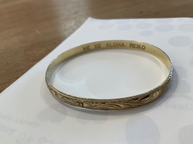 ハワイアンバングル（金・貴金属）の商品画像 - 査定依頼日：2025年10月18日 - 最高査定価格：200,000円