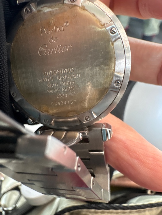 カルティエ パシャ CC414（高級時計）の商品画像 - 査定依頼日：2025年7月22日 - 最高査定価格：260,000円