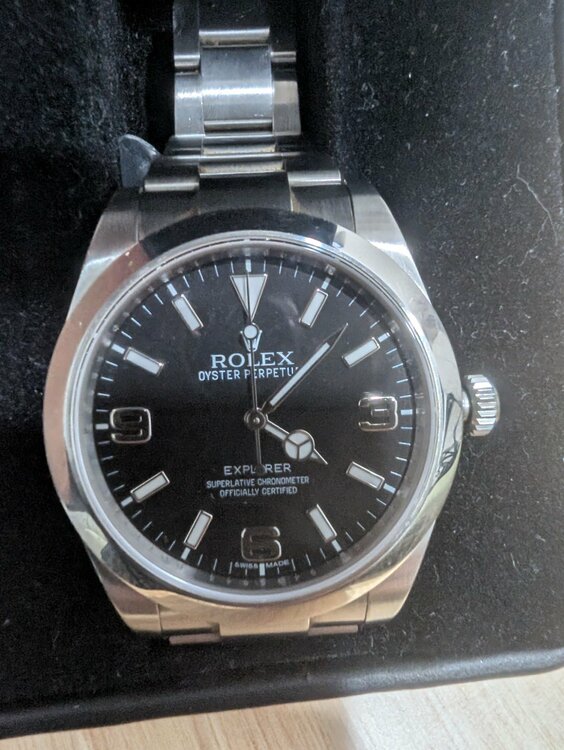 エクスプローラー1（39mm）（高級時計）の商品画像 - 査定依頼日：2026年6月11日 - 最高査定価格：1,200,000円