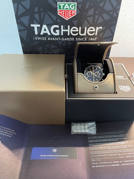 タグホイヤー カレラ （高級時計）の商品画像 - 査定依頼日：2025年11月3日 - 最高査定価格：500,000円