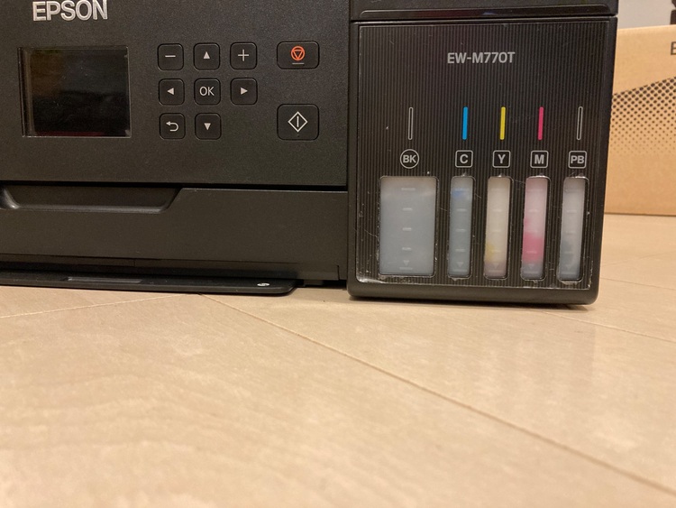 プリンターEPSON EW-M770T（家電）の商品画像 - 査定依頼日：2025年11月9日 - 最高査定価格：8,500円