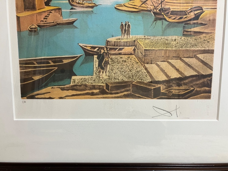 サルバドール・ダリのリトグラフ（美術品・骨董品）の商品画像 - 査定依頼日：2026年5月19日 - 最高査定価格：5,500円