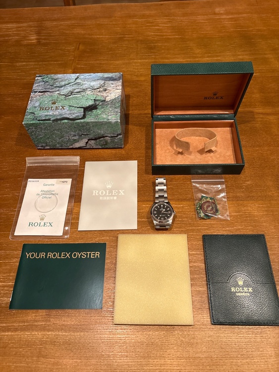 ロレックス エクスプローラー 11427（高級時計）の商品画像 - 査定依頼日：2026年4月21日 - 最高査定価格：1,000,000円