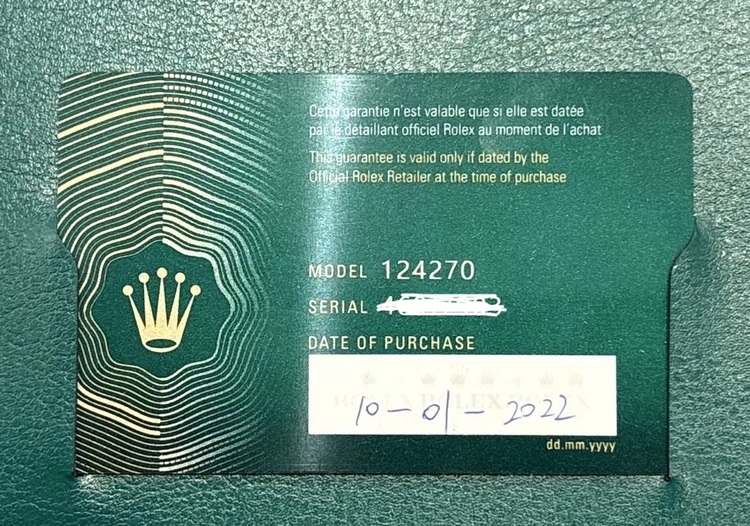 ロレックス エクスプローラー 12427（高級時計）の商品画像 - 査定依頼日：2026年1月5日 - 最高査定価格：1,250,000円