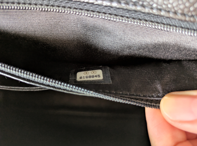 キャビアスキン ハンドバッグ ブラック（ブランドバッグ）の商品画像 - 査定依頼日：2025年5月24日 - 最高査定価格：350,000円