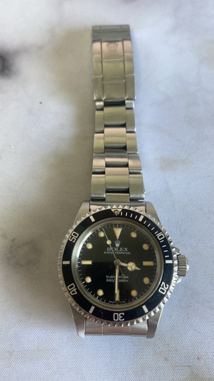 ロレックス サブマリーナー 5513 ふちあ（高級時計）の商品画像 - 査定依頼日：2025年6月19日 - 最高査定価格：1,800,000円