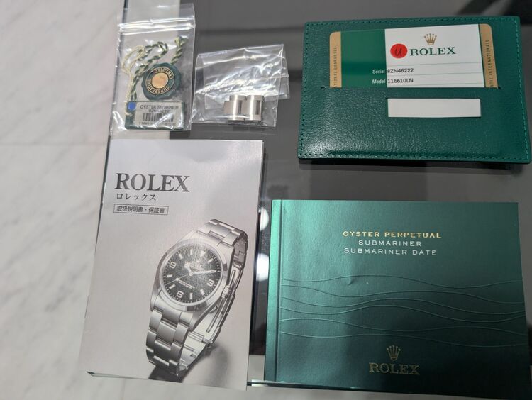 ロレックス サブマリーナー 116610LN（高級時計）の商品画像 - 査定依頼日：2025年11月18日 - 最高査定価格：1,900,000円
