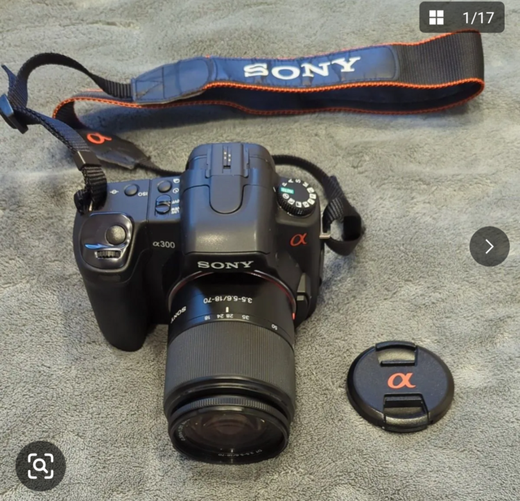 ソニーα300（カメラ）の商品画像 - 査定依頼日：2026年1月31日 - 最高査定価格：2,100円