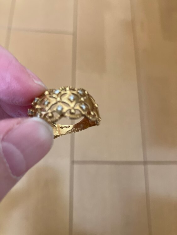 金指輪（金・貴金属）の商品画像 - 査定依頼日：2024年4月13日 - 最高査定価格：30,000円