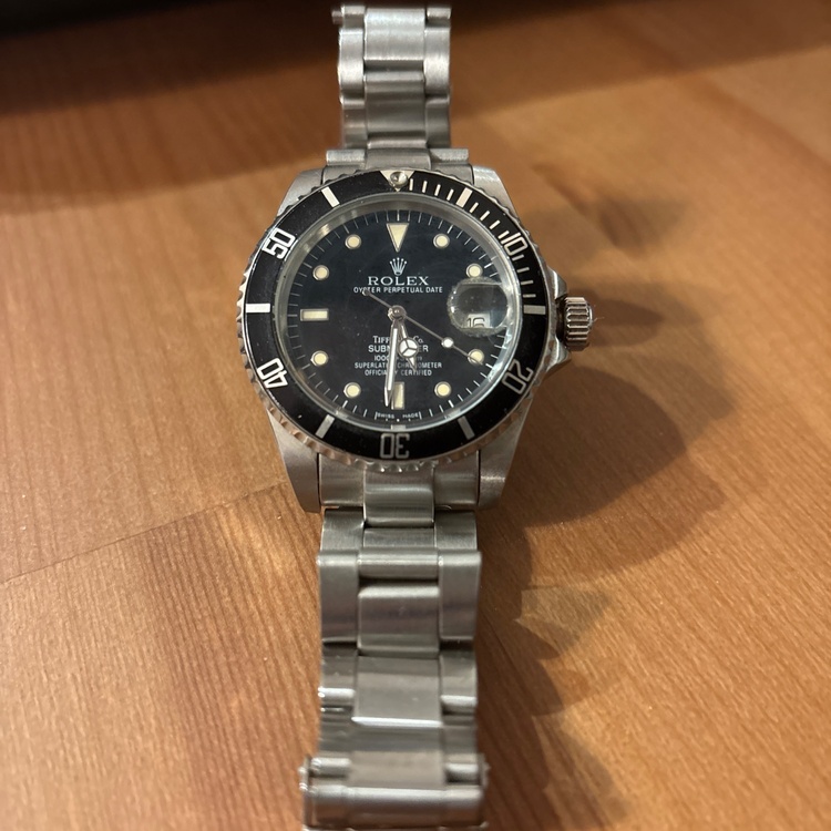 TIFFANY Wネーム ROLEX サブマリーナ 16610（高級時計）の商品画像 - 査定依頼日：2026年5月6日 - 最高査定価格：3,500,000円