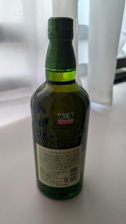 サントリーシングルモルトウイスキー白州700ml（お酒）の商品画像 - 査定依頼日：2026年10月3日 - 最高査定価格：9,700円