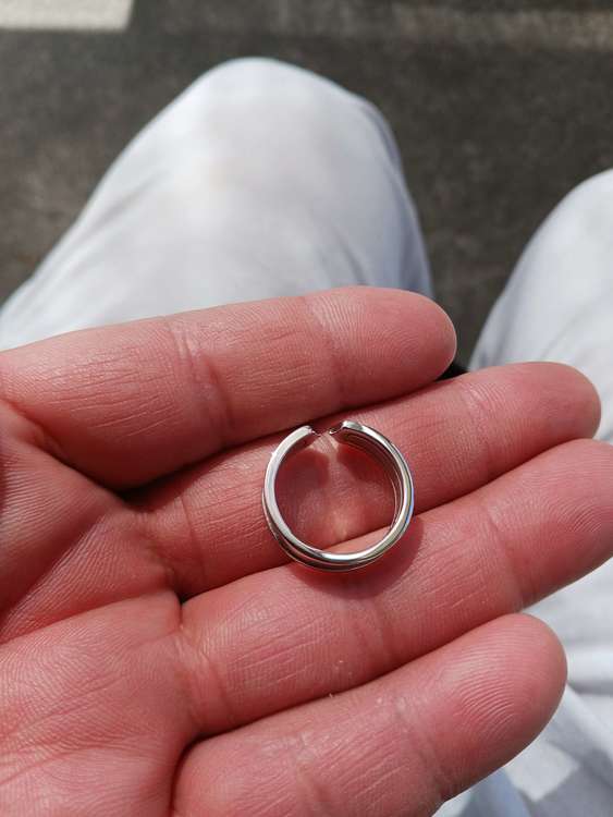 カルティエc2. K18ホワイトゴールド15号（金・貴金属）の商品画像 - 査定依頼日：2023年5月24日 - 最高査定価格：50,000円