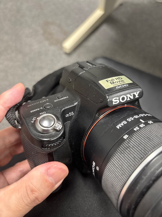 Sonyα55（カメラ）の商品画像 - 査定依頼日：2026年9月25日 - 最高査定価格：4,100円