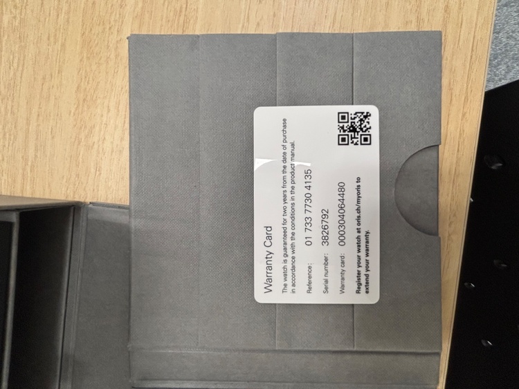 ORIS（高級時計）の商品画像 - 査定依頼日：2025年12月4日 - 最高査定価格：125,000円