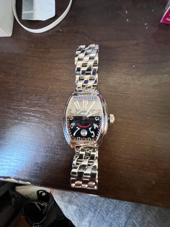 フランクミュラー　コンキスタドール（高級時計）の商品画像 - 査定依頼日：2025年6月17日 - 最高査定価格：350,000円