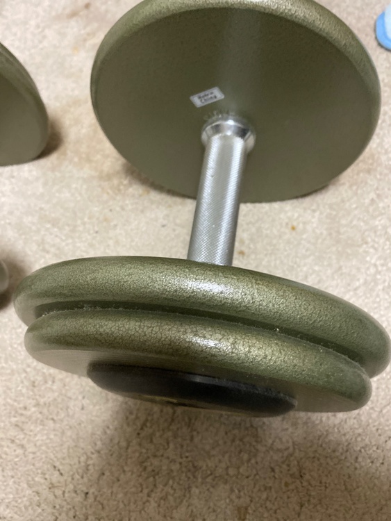 ivankoSDPセットダンベルペイント40ポンドペア（その他のスポーツ用品）の商品画像 - 査定依頼日：2025年12月8日 - 最高査定価格：1,000円