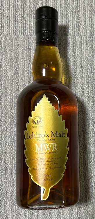 イチローズモルトMWR（お酒）の商品画像 - 査定依頼日：2026年2月12日 - 最高査定価格：7,000円