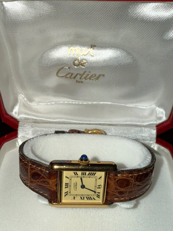 Montres must de cartier（高級時計）の商品画像 - 査定依頼日：2025年2月17日 - 最高査定価格：300,000円