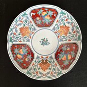 有田焼　其泉窯　草花果実文　盛皿　化粧箱有り（食器）の商品画像 - 査定依頼日：2025年3月27日 - 最高査定価格：2,000円