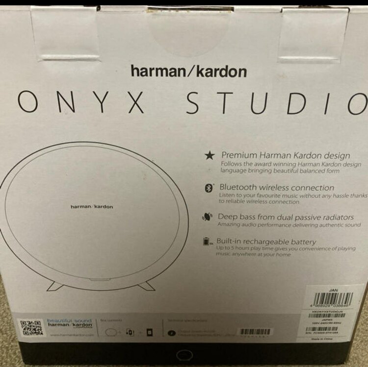 harman/kardon ONYX STUDIO AQUOS crystal（オーディオ・スピーカー）の商品画像 - 査定依頼日：2025年3月26日 - 最高査定価格：4,900円