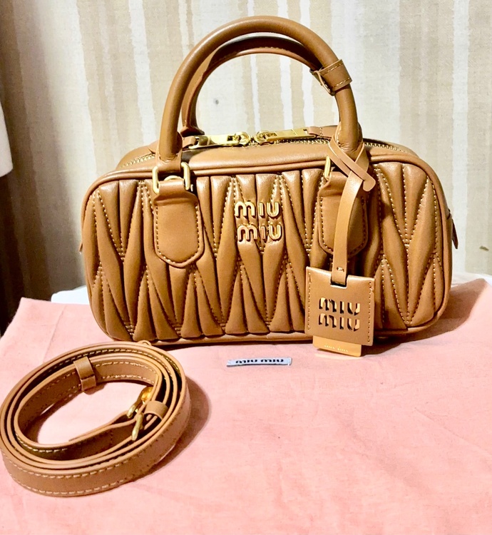 ミュウミュウ　アルカディマテラッセバッグ　（ブランドバッグ）の商品画像 - 査定依頼日：2025年12月17日 - 最高査定価格：160,000円