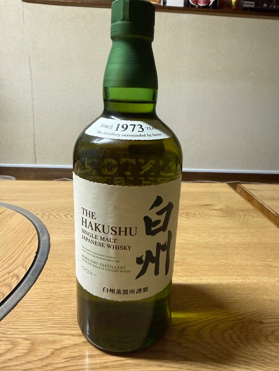 白州（お酒）の商品画像 - 査定依頼日：2026年3月3日 - 最高査定価格：9,000円