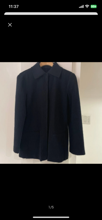 ジョルジオアルマーニ　カシミアジャケット（古着・ファッション）の商品画像 - 査定依頼日：2025年12月2日 - 最高査定価格：6,000円