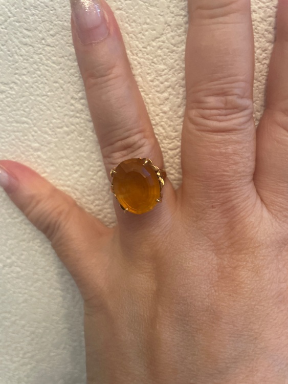 石付き指輪（金・貴金属）の商品画像 - 査定依頼日：2025年9月4日 - 最高査定価格：80,000円