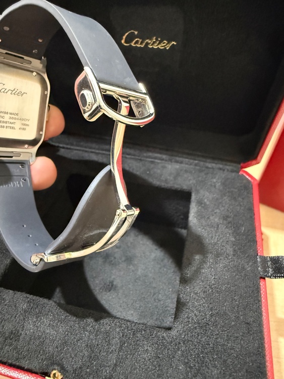 Cartier サントス　クロノグラフ　XL（高級時計）の商品画像 - 査定依頼日：2026年10月6日 - 最高査定価格：1,600,000円