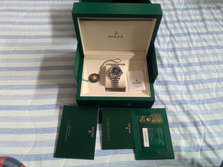 デイトジャスト　オーベルジーヌ（高級時計）の商品画像 - 査定依頼日：2025年8月11日 - 最高査定価格：1,910,000円