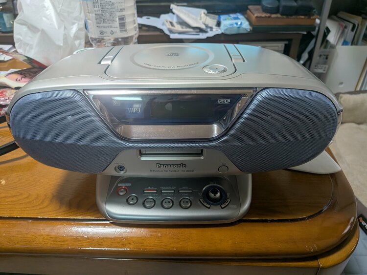 Panasonic RX-MDX61（オーディオ・スピーカー）の商品画像 - 査定依頼日：2026年5月14日 - 最高査定価格：2,000円
