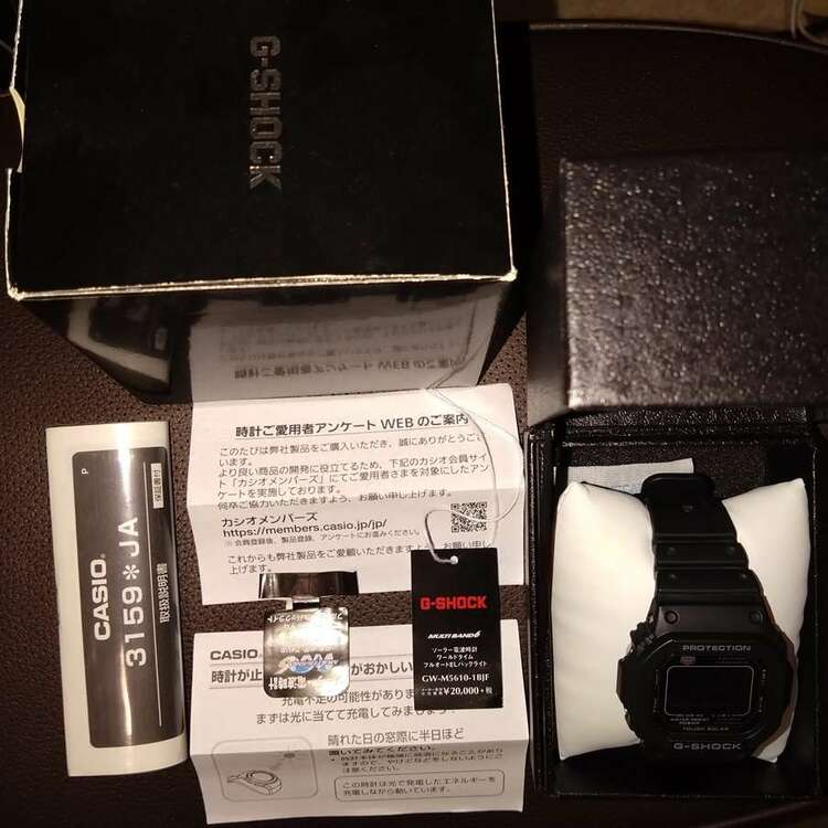G-SHOCK その他 GW-M5610B（高級時計）の商品画像 - 査定依頼日：2025年4月28日 - 最高査定価格：3,000円