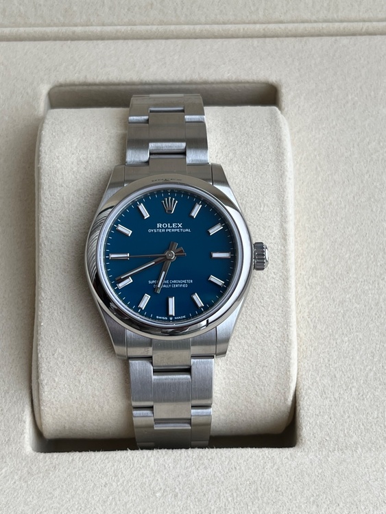 31 メッドブルー（高級時計）の商品画像 - 査定依頼日：2026年3月7日 - 最高査定価格：1,120,000円