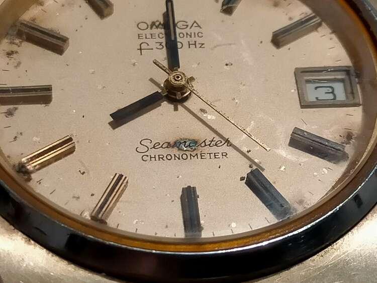 シーマスタークロノメーター（高級時計）の商品画像 - 査定依頼日：2025年1月22日 - 最高査定価格：23,000円