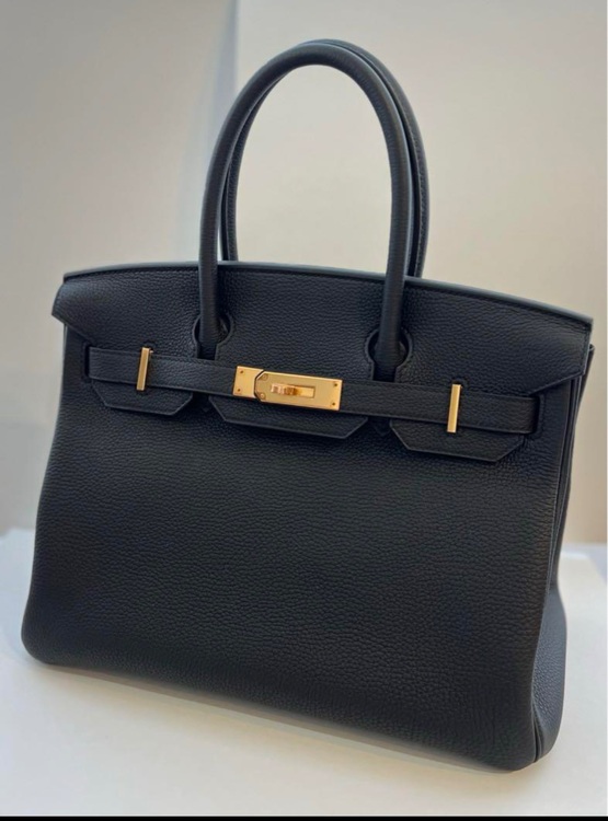 新品未使用品　HERMES バーキン 30 黒　PG金具（ブランドバッグ）の商品画像 - 査定依頼日：2025年10月2日 - 最高査定価格：2,600,000円