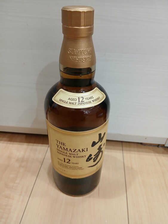 山崎12年シングルモルトウイスキー（お酒）の商品画像 - 査定依頼日：2026年2月14日 - 最高査定価格：38,000円