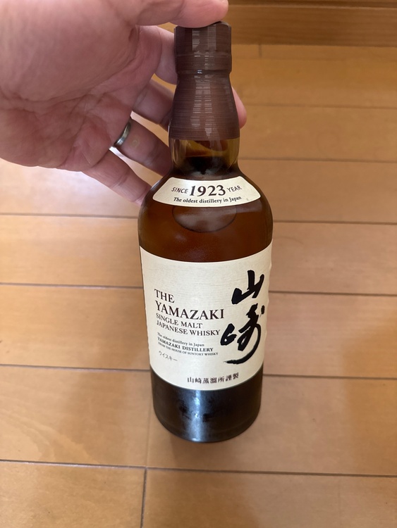 ウイスキー サントリー山崎 （お酒）の商品画像 - 査定依頼日：2026年1月31日 - 最高査定価格：10,000円