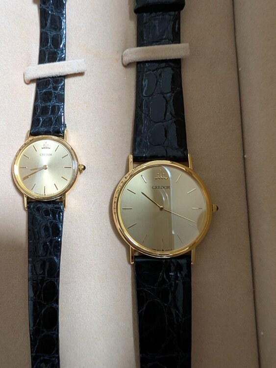 セイコー その他 CREDOR 18KTぺあ（高級時計）の商品画像 - 査定依頼日：2026年2月10日 - 最高査定価格：500,000円