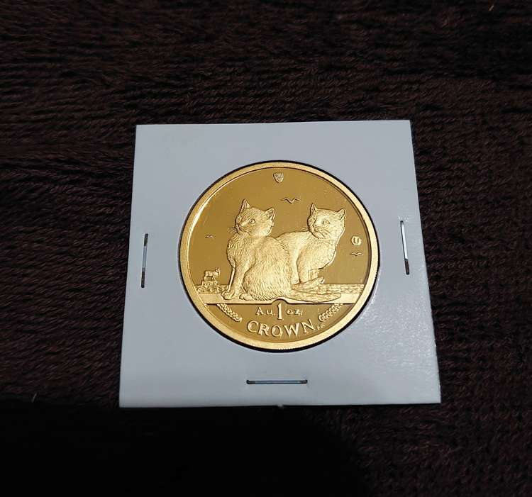 2003 マン島キャット金貨 1オンス バリニーズキャット（金・貴金属）の商品画像 - 査定依頼日：2023年2月27日 - 最高査定価格：260,000円