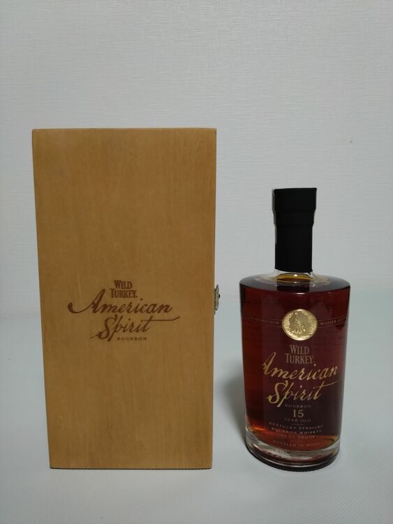 ワイルドターキー アメリカン スピリット（お酒）の商品画像 - 査定依頼日：2025年11月8日 - 最高査定価格：62,000円