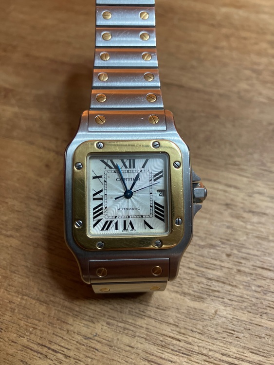 カルティエ サントス Automatic 231（高級時計）の商品画像 - 査定依頼日：2025年6月27日 - 最高査定価格：700,000円